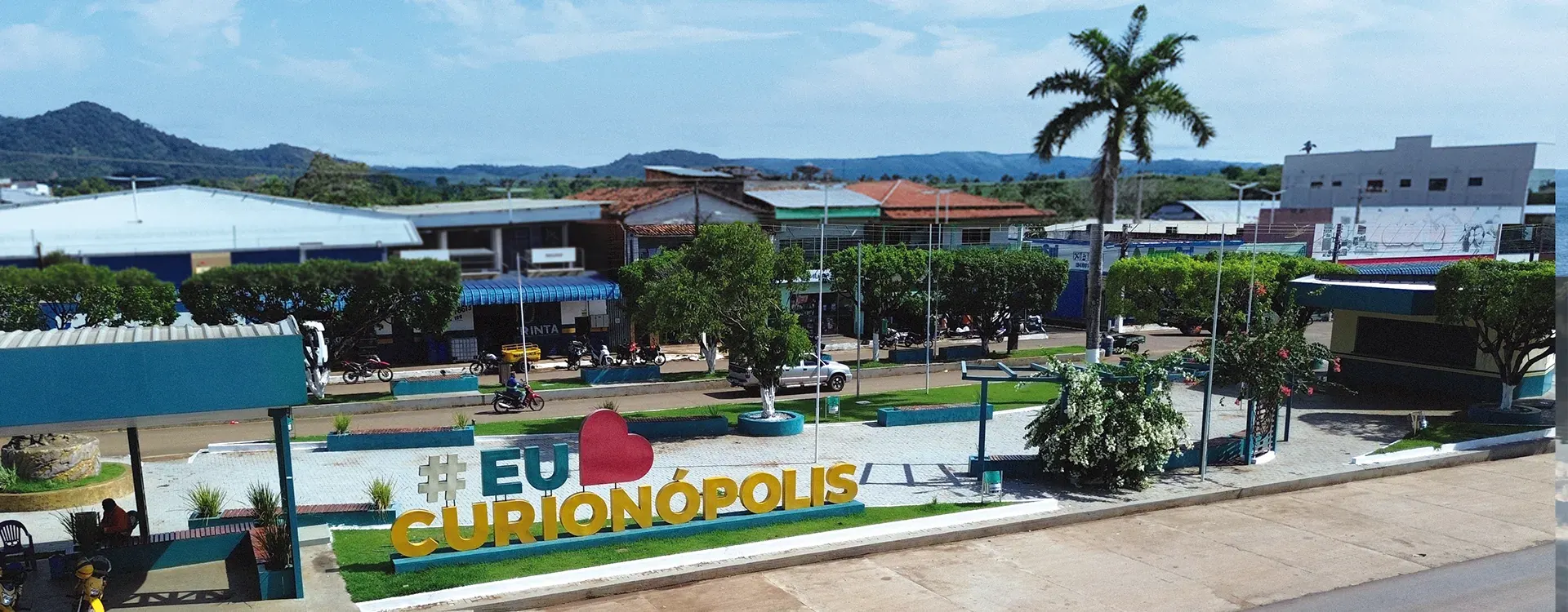 Entrada de Curionópolis, no sul do Pará
